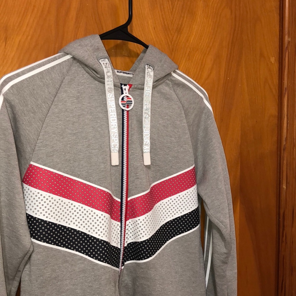 Athletic zip up jacket